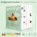 Campfire Feu de Camp Camping - Amigurumi Crochet - FROGandTOAD Creations - THUMB 4